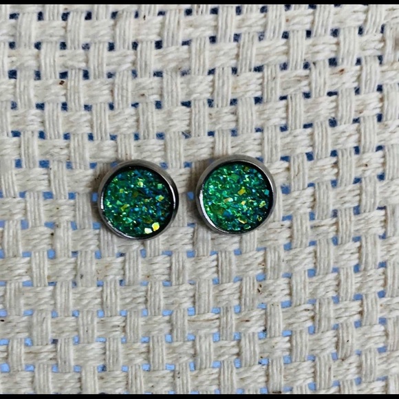 Druzy Earrings - Picture 1 of 1